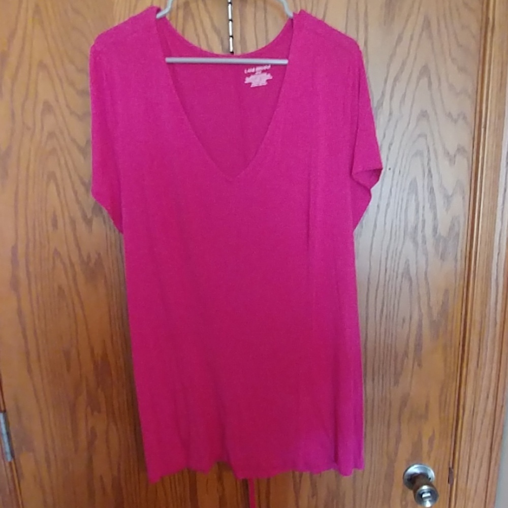 Lane Bryant size 22/24 short sleeve shirt